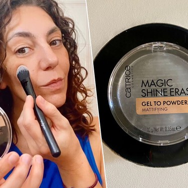 Textura de gel y acabado de polvos compactos: he fichado el producto viral perfecto para eliminar las zonas grasas del rostro