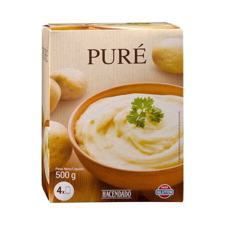 pure de patatas Hacendado