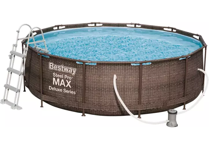 Piscina tubular de pvc redonda BESTWAY Ø3.66x1 m