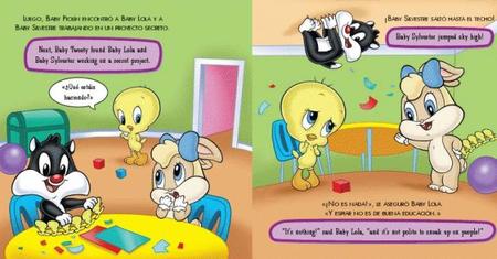 Libros bilingües de los Baby Looney Toones