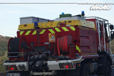Rodada Circuit du Rossellon coche bomberos