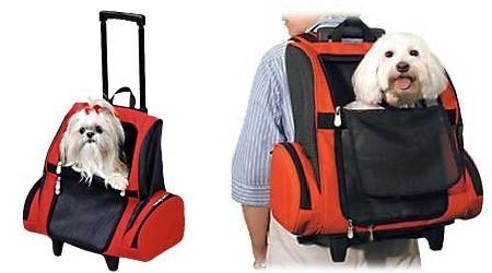 Pet Wheel-Away, mochila para viajar con perros