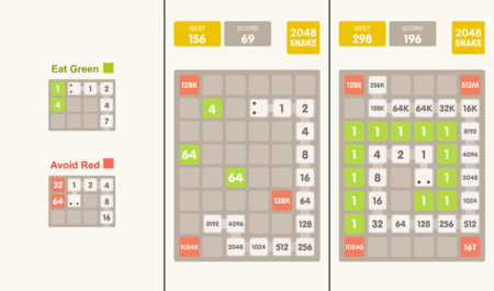 2048 Snake