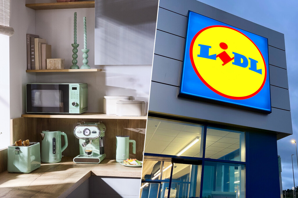 Hoy en Lidl, la colección completa de electrodomésticos de cocina en tonos pastel: microondas, tostadora y más