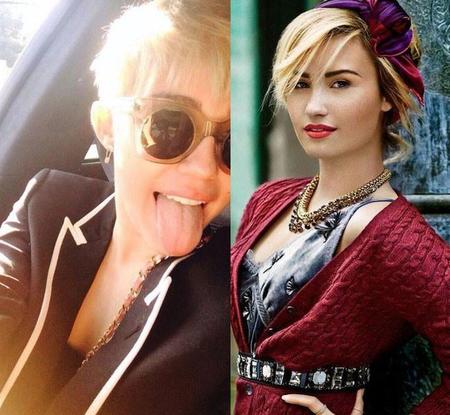 Drama en 140 caracteres... ¡Miley Cyrus y Demi Lovato se han hecho un unfollow!