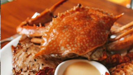 Cómo hacer Jaibas rellenas de salsa Tampico con la receta y trucos del chef Oropeza