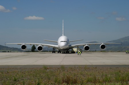 A380 Wingspan