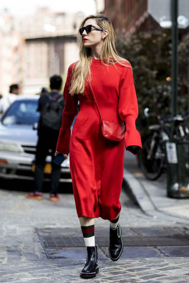 street style rojo san valentin