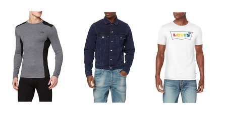Cazadoras, camisetas y pantalones por menos de 30 euros de marcas como Levi's, Pepe Jeans o The North Face en Amazon