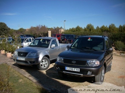 Tata Xenon y Grand Safari