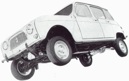 Renault 4L, porque para hacer off-road no necesitas más (y este vídeo lo prueba)