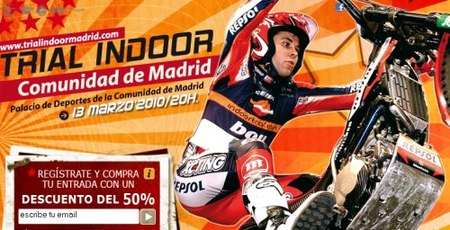 Trial Indoor en Madrid, entradas a la mitad de precio