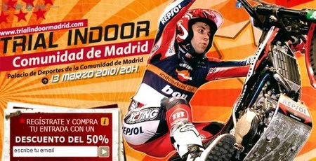 Trial Indoor en Madrid, entradas a la mitad de precio