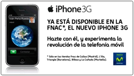 El iPhone 3G amplía horizontes: Ya disponible en la FNAC