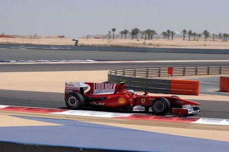 Fernando Alonso saldrá tercero en el GP de Bahréin por detrás de Felipe Massa