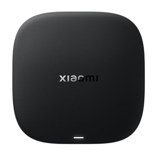 Xiaomi TV Box S 3rd Gen, 4K Ultra HD con Dolby Vision, 32GB de Almacenamiento, WiFi 6, Google TV, Color Negro