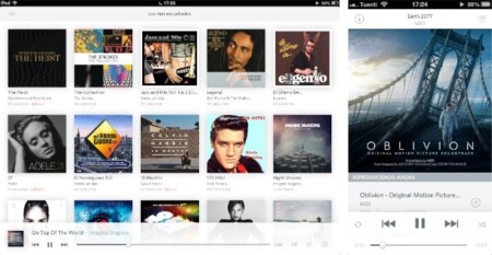 rdio ios interfaz