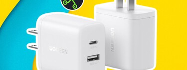 Dos cargadores UGREEN de 20 W por sólo 279 pesos: la oferta perfecta para completar tus compras del Buen Fin 