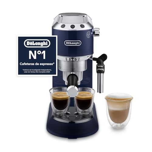 De’Longhi Dedica Style – Perfetto Cafetera Espresso Manual Compacta