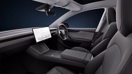 Tesla Model Y 2025 interiores
