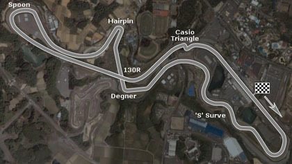 Suzuka volverá al calendario del Mundial en 2009