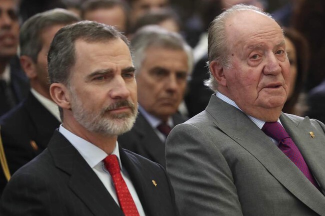 Felipe VI y Juan Carlos I - Gtres