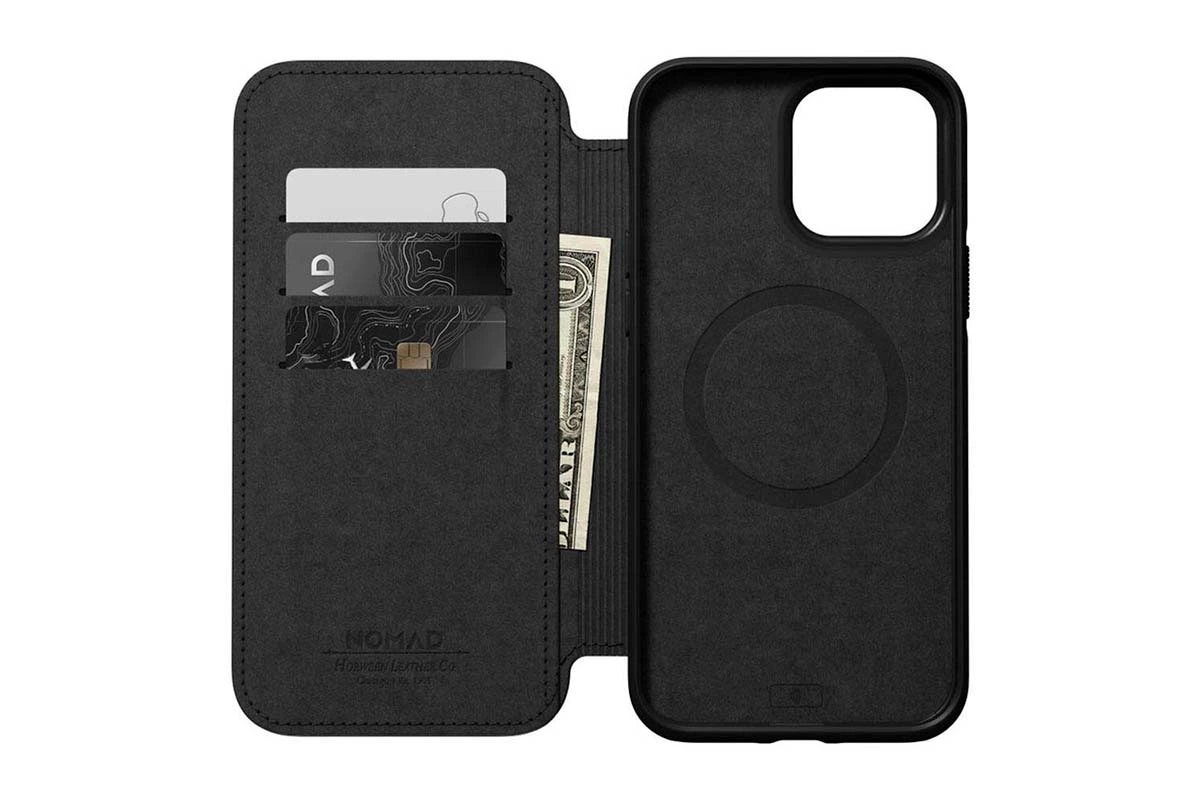 Nomad Modern Folio MagSafe iPhone 13 Pro Max レザー ケース