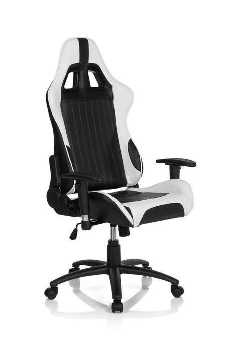 El sillón de oficina HJH Office Monaco Ii en negro y blanco cuesta sólo 188,23 euros en Amazon