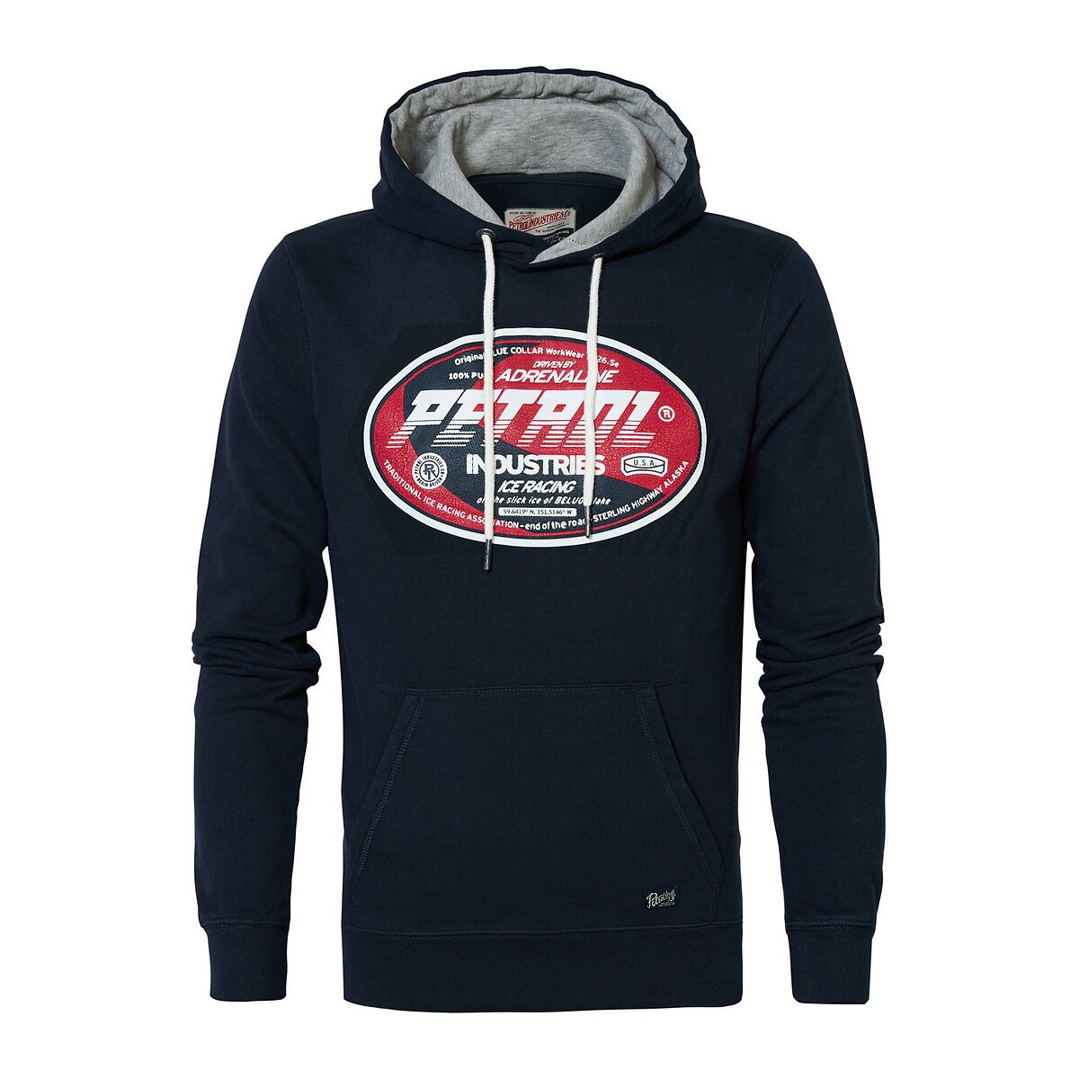 Sudadera de capucha con logo de Petrol