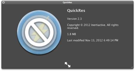Quickres, saca el máximo provecho a la pantalla Retina de tu Mac
