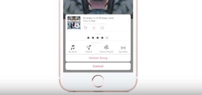 Concepto de Apple Music