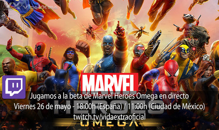 Streaming de la beta de Marvel Heroes Omega a las 18:00h (las 11:00h en Ciudad de México)