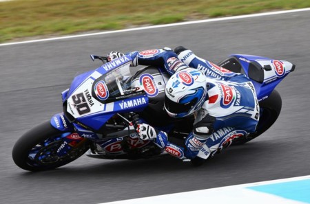 Sylvain Guintoli Yamaha R1 Superbikes Australia 2016