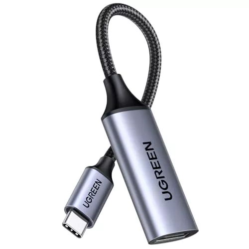 UGREEN Adaptador USB C a HDMI 4K60Hz 2K144Hz 10CM Convertidor Type C Compatible con iPhone 16 15 Plus Pro MAX MacBook iPad Galaxy Thunderbolt 3/4 Android Windows, HDTV Proyectores Monitores UGREEN Adaptador USB C a HDMI 4K60Hz 2K144Hz 10CM Convertidor Type C Compatible con iPhone 16 15 Plus Pro MAX MacBook iPad Galaxy Thunderbolt 3/4 Android Windows, HDTV Proyectores Monitores
