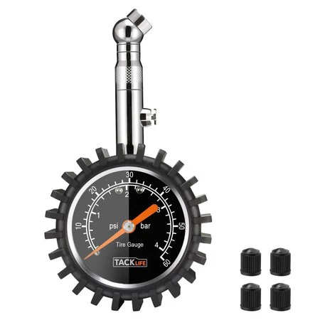 Cupón de descuento de 5 euros en el manómetro   Tacklife TPS02S. Aplicándolo cuesta 5,99 euros en Amazon