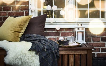 Renovando (sin obras) la terraza gracias a Ikea, y algunos consejos para seguir disfrutándola este otoño-invierno