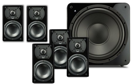 SVS Prime 5.1, un kit de home cinema con pequeños satélites y un gran subwoofer