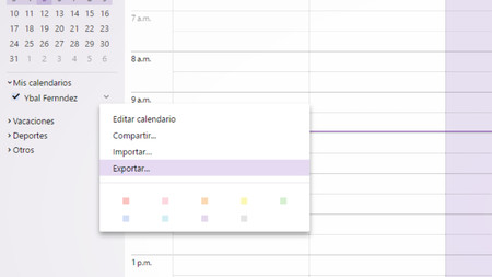 Calendario