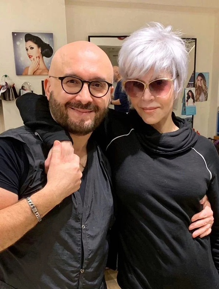 Jack Martin y Jane Fonda