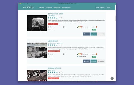 Esta web recopila más de 120 Escape Room online que podemos hacer totalmente gratis y en grupo