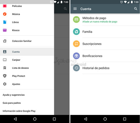 Saldo de Google Play