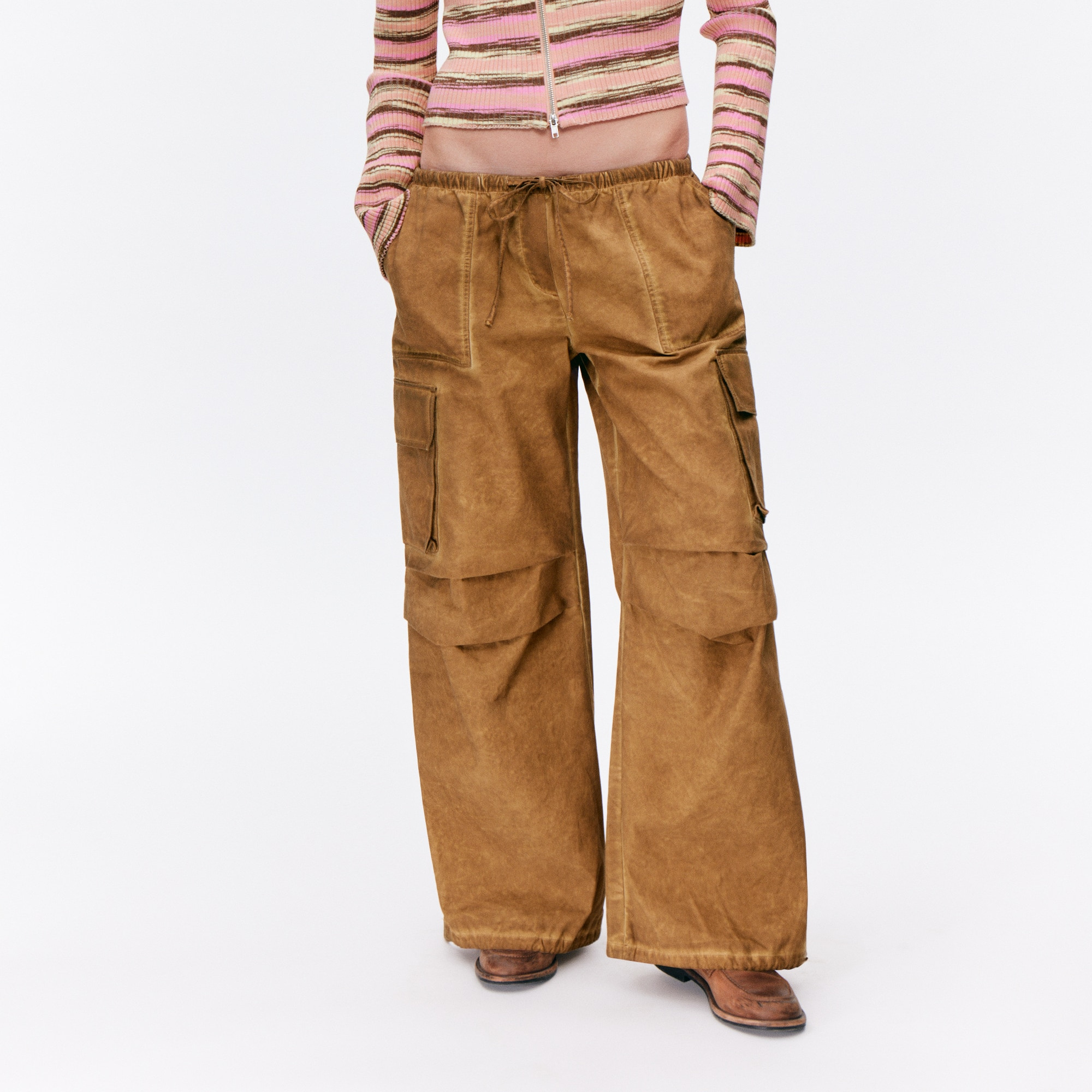 Monki
Pantalón cargo holgado de algodón