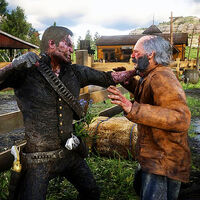 Un modder convirtió cada pelea de Red Dead Redemption 2 en la versión más sangrienta del juego, y se inspiró en uno de los juegos más polémicos de los 90