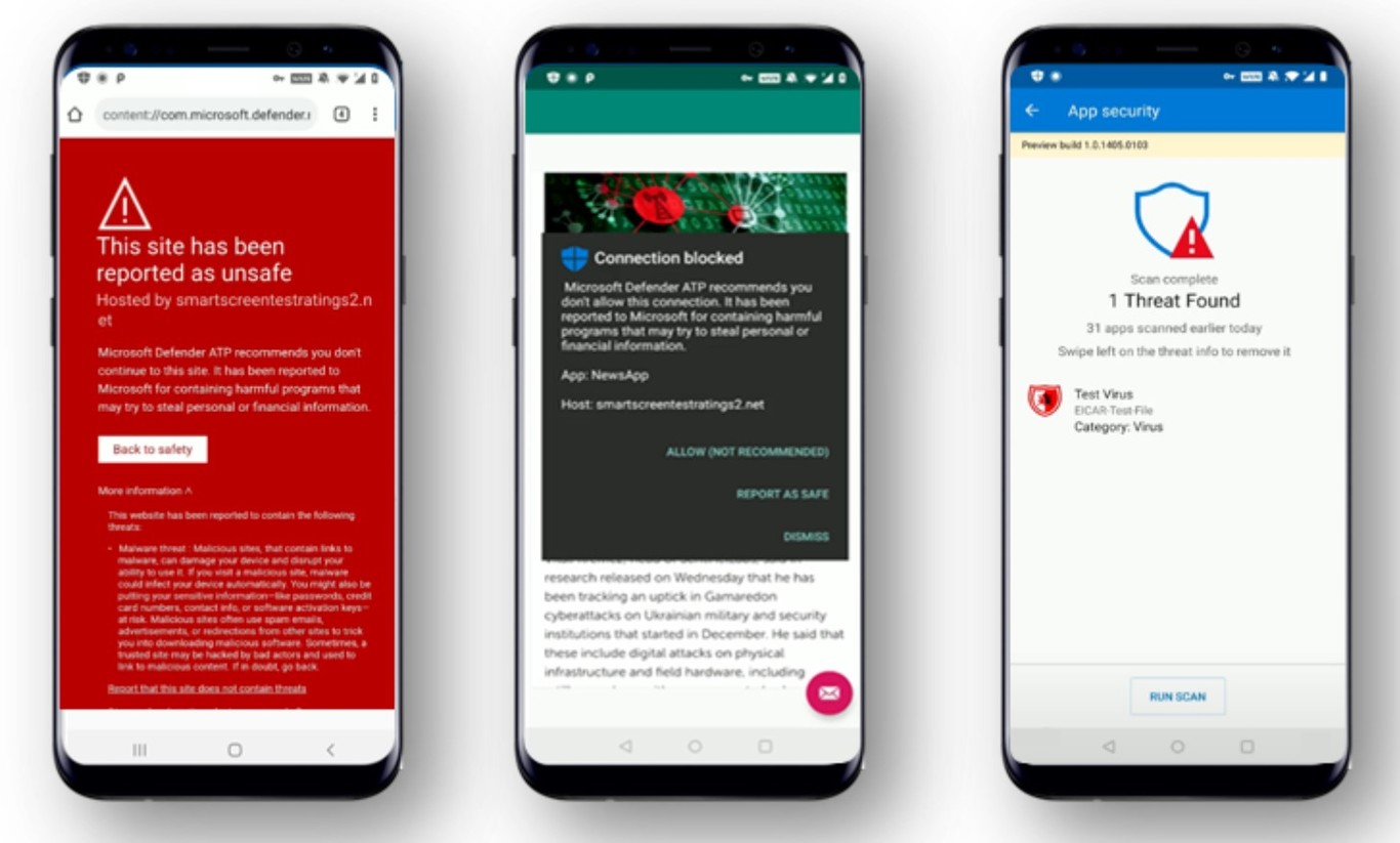 Windows Defender For Android Android tiene nuevo antivirus disponible, y es una versión empresarial ...