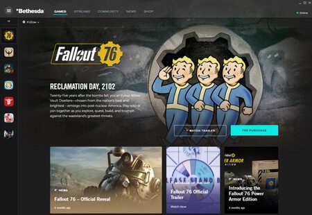 Bethesda Launcher Cierre
