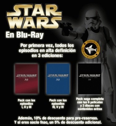 FNAC, descuento al reservar Star Wars