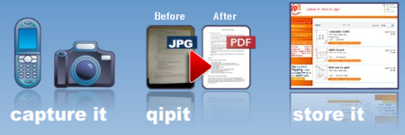 Qipit, usa la cámara de tu móvil como escáner