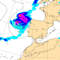 Si la pregunta es qué pasa cuando un huracán entra en transición extratropical, la respuesta la veremos el domingo: Gabrielle está a las puertas