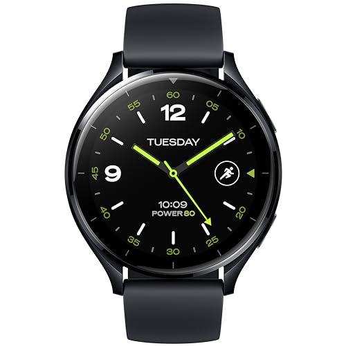 XIAOMI Watch 2 Smartwatch Negro - Wear OS by Google, Pantalla AMOLED 1.43