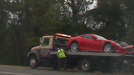 Ferrari 599 rescatado